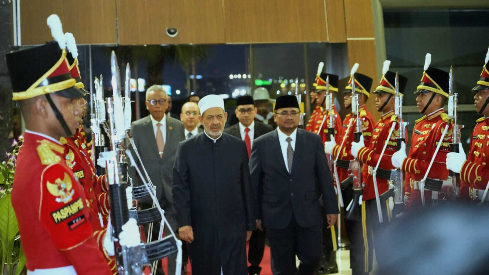 Sambut Kedatangan Grand Syaikh Al Azhar, Menag : Inspirasi Moderasi Beragama